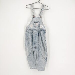 Vintage Blue Jumpsuit Relaxed Fit Casual